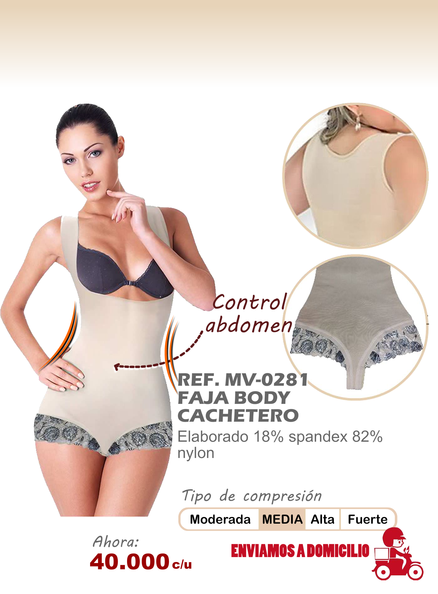 faja body cachetero