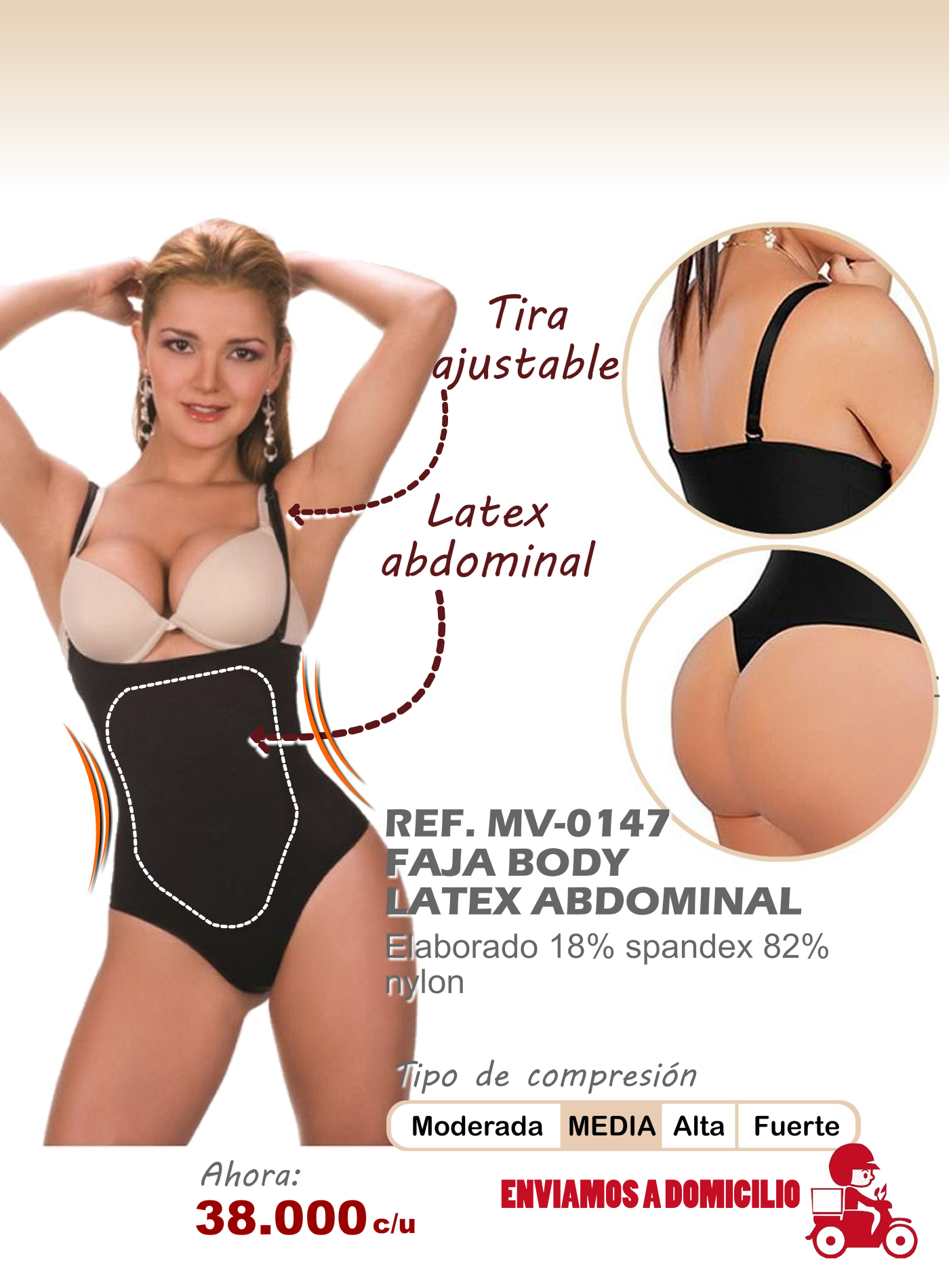 licra short termica