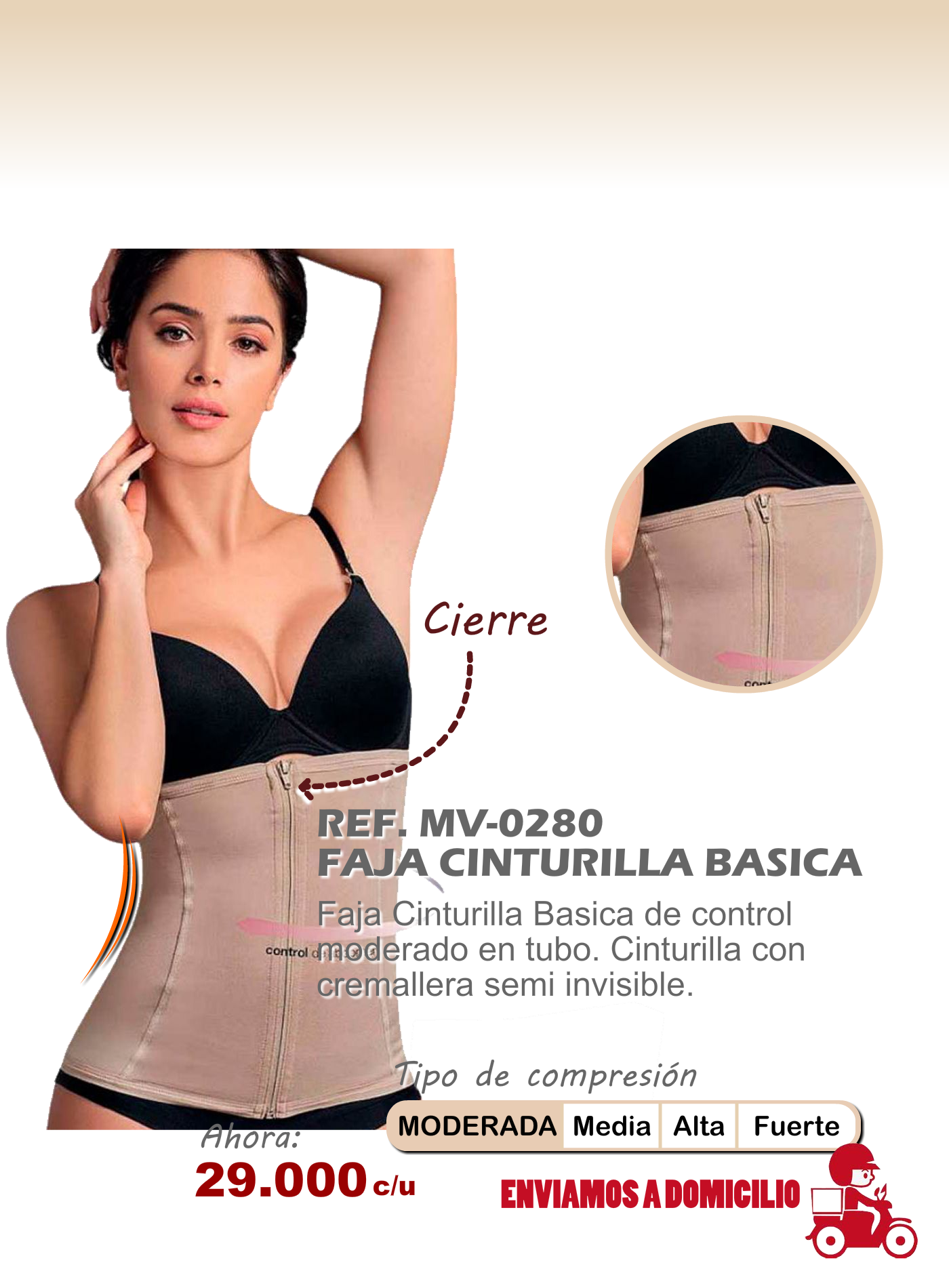 faja cinturilla basica