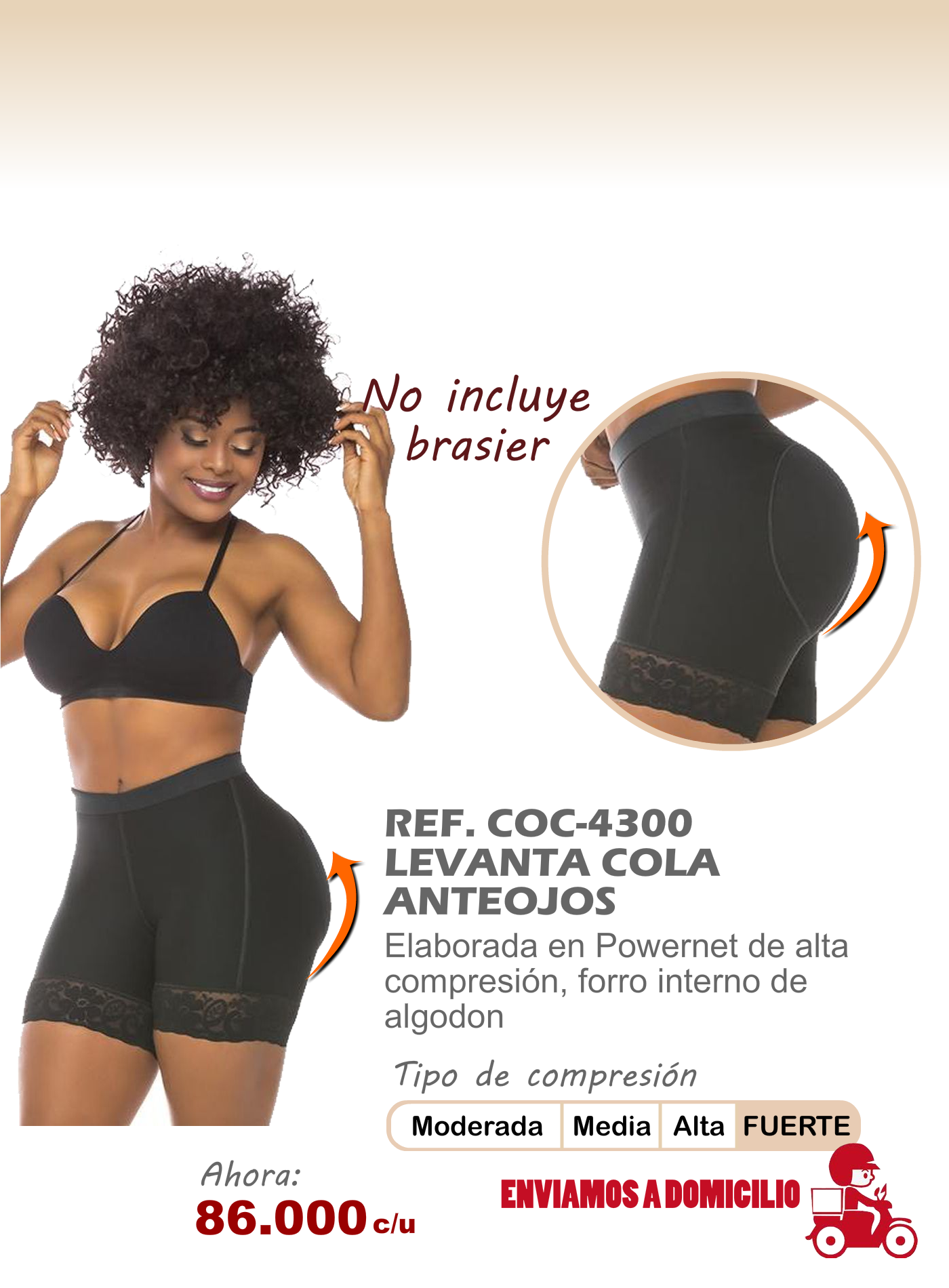 levanta cola anteojos